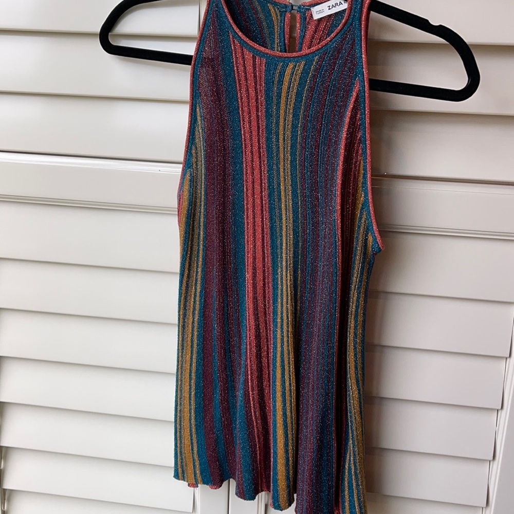 Zara Small Knit sleeveless top